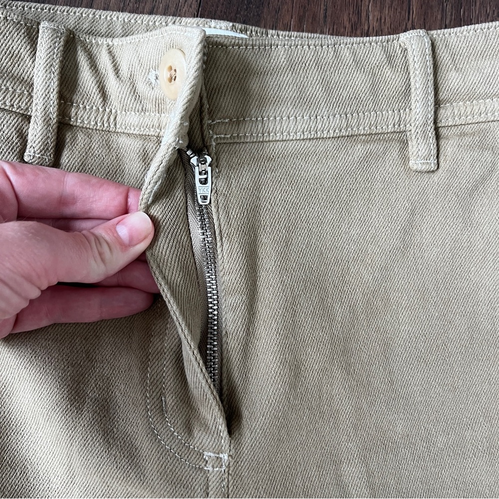 Aritzia Wilfred Free high waisted cargo pants, tan size 00 - Picture 6 of 15